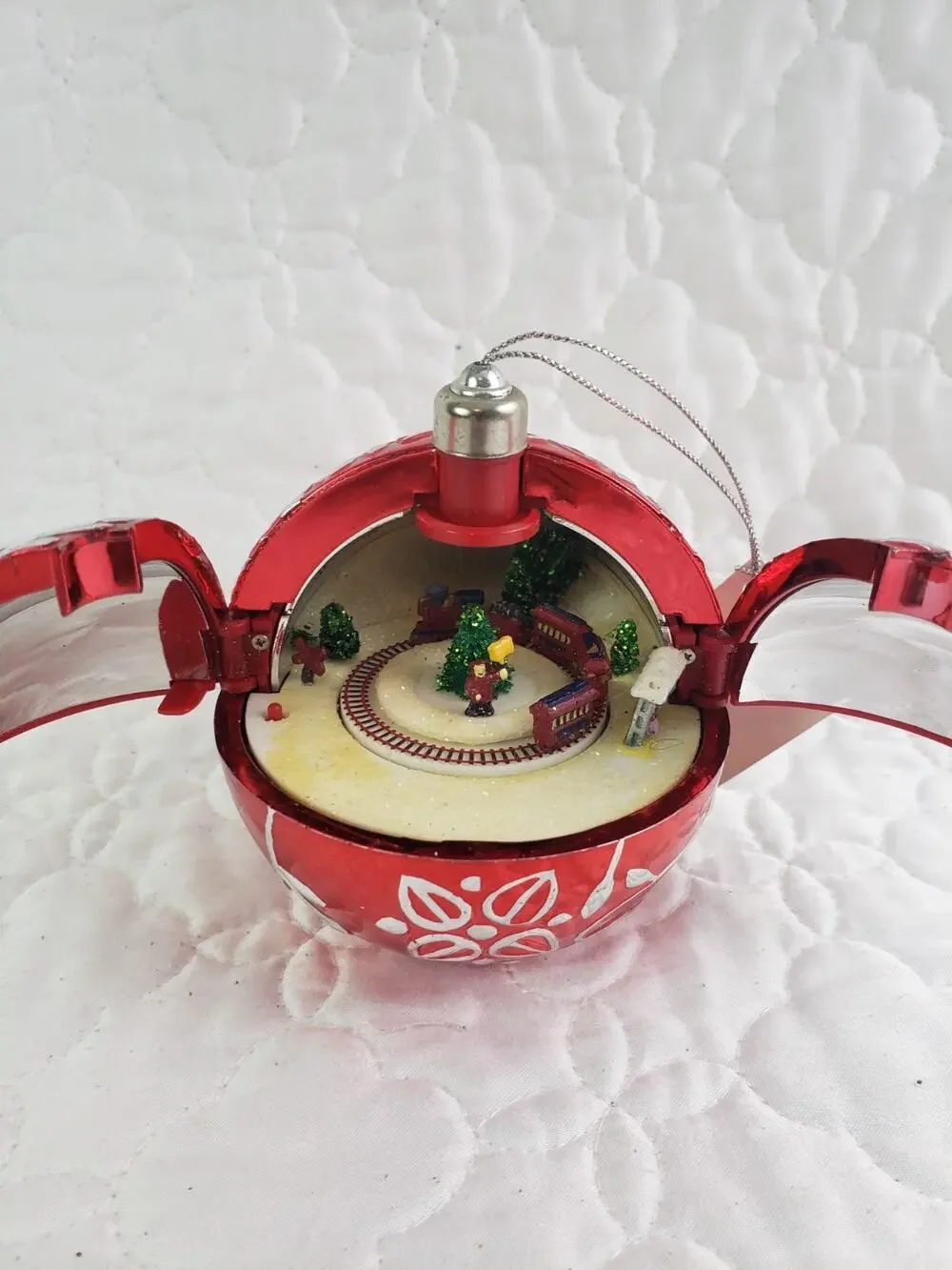 VTG Mr Christmas Hidden Musical Box Ornaments Nostalgic Animated Rotating Train
